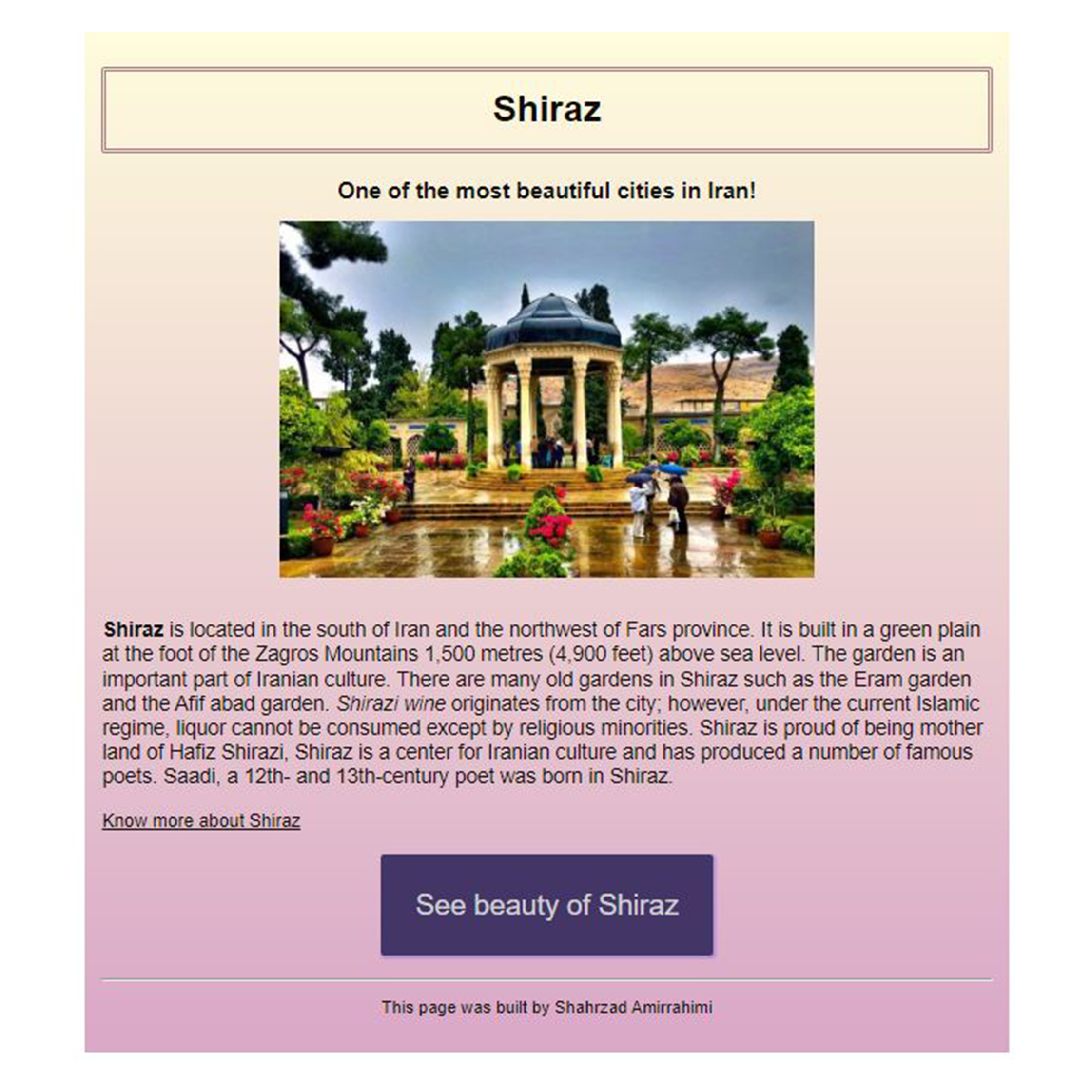 Shiraz app